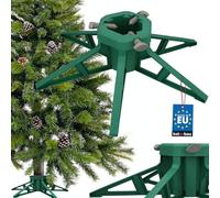 KOTARBAU® Pied De Sapin De Noël - PVC - Vert - Support Sapin De Noël - avec Réservoir Eau - pour Arbre Jusqu’à 3,5 m - Stable et Durable