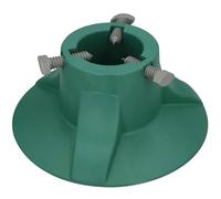 KOTARBAU® Pied De Sapin De Noël - PVC - Vert - Support Sapin De Noël - sans Réservoir Eau - pour Arbre Jusqu’à 2,7 m - Stable et Durable