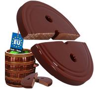 KOTARBAU® Pierre de lestage 230 mm pour Pot de Fermentation en grès Réduit de moitié Le Poids de Fermentation pour Pot à choucroute Pot en Argile en grès