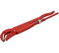KOTARBAU® Pince à tuyau d'angle 45° "Suède" 1" max. Tube - Ø 45 mm en acier au chrome vanadium Pince à tuyau d'eau Pince à pompe à eau