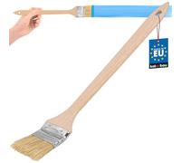 KOTARBAU® Pinceau pour radiateur 50 mm - Angle - Pinceau à lasurer, Pinceau de Peinture, Pinceau en Bois pour endroits Difficiles d'accès