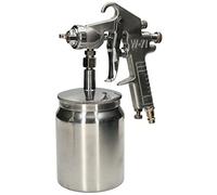 KOTARBAU® Pistolet à peinture avec buse de 1,5 mm et gobelet d'aspiration