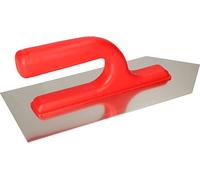 KOTARBAU® Planche à cheval Truelle de lissage pointue en acier inoxydable 270 mm Truelle à remonter pour enduits