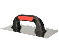 KOTARBAU® Planche à râper 270 mm Taille des dents 12x12 mm Truelle à remonter en inox pour plâtre Enduit Mortier