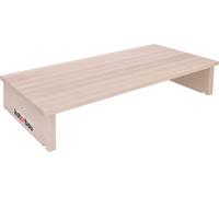 KOTARBAU® Plateau de table pour casiers à vin 930 x 360 mm Plateau en bois Plans de travail en hêtre de classe A pour casier à bouteilles pour 8 bouteilles par étagère Stable et décoratif Couleur natu