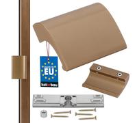 KOTARBAU Poignée de porte de balcon - En aluminium bronze anodisé - F4