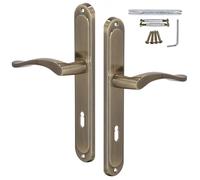 KOTARBAU® Poignée de porte intérieure BB - 72 mm - Poignée de porte patine longue - Poignée de porte de chambre - Poignée de porte pour portes intérieures - Poignée de porte classique