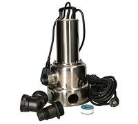 KOTARBAU® Pompe pour eaux usées 1500 W en acier inoxydable avec interrupteur à flotteur