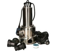 KOTARBAU® Pompe pour eaux usées 1500W en acier inoxydable avec interrupteur à flotteur