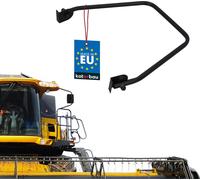 KOTARBAU® Porte-miroir 40 x 46 cm Bras de rétroviseur pour rétroviseur extérieur tracteur caravane Porte-miroir voiture Universel camion pelleteuse Miroir caravane Miroir caravane