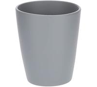 Kotarbau® - Pot à fleurs en céramique pour orchidées - Hauteur 150 mm - Diamètre 120 mm - Gris mat