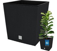 KOTARBAU® Pot de fleurs 320 mm Set Cache-pot avec pot intérieur pour la culture de plantes Anthracite