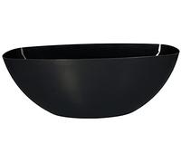 KOTARBAU® Pot de Fleurs 360x150 mm Bol Elliptique pour Fleurs et Plantes Anthracite