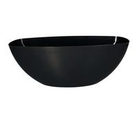 Pot de fleurs - KOTARBAU - Bol elliptique - 360 x 150 mm - Anthracite - Plastique