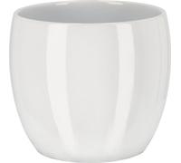 KOTARBAU® Pot de fleurs en céramique Cache-pot ⌀ 13 cm pour fleurs plantes blanc
