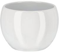 KOTARBAU® Pot de fleurs, en céramique, diamètre : 10 cm, pour fleurs, plantes, blanc