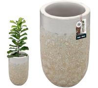 KOTARBAU® Pot de fleurs - Hauteur : 44 cm - Diamètre : 26 cm - En céramique - Résistant au gel - Pour l'extérieur et l'intérieur - Pour l'intérieur et l'extérieur