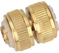 KOTARBAU® Raccord de réparation en laiton 1/2" pour tuyau d'arrosage Professionnel