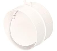 KOTARBAU® Raccord pour tuyau de ventilation, canal rond Ø 100 mm avec clapet anti-retour