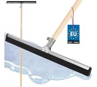 KOTARBAU® raclette en caoutchouc mousse 45 cm avec manche raclette à eau raclette à sol raclette à eau nettoyeur de sol raclette à double lèvre pour le nettoyage des sols