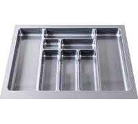 KOTARBAU® Range-couverts pour tiroir Organisateur de tiroir pour couverts de cuisine Gris 635x490mm