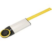 KOTARBAU® Rapporteur d'angle 500 mm Divisible avec échelle 0°-90° pour des mesures précises