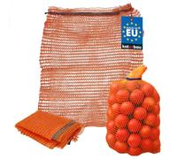 KOTARBAU Raschelsack - Sac à pommes de terre - 40 x 60 cm - Sac à fruits - 15 kg - Polypropylène - Filet à légumes - Sac de rangement - Pour oignons - Pommes de terre - Légumes - Orange