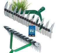 KOTARBAU® Râteau de coupe Cultivateur Aérateur de gazon Scarificateur manuel Râteau