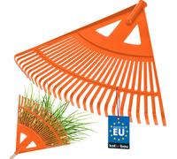 KOTARBAU® Râteau robuste Balai à feuilles Râteau à feuilles en éventail Balayeur de feuilles 58 cm