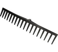 KOTARBAU® Râteau robuste Râteau de jardin en plastique avec 18 dents