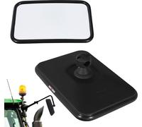 KOTARBAU® Rétroviseur de tracteur avec support universel 31 x 20,5 cm PVC 1 pièce Rétroviseur extérieur de tracteur Uni Rétroviseur de machines agricoles
