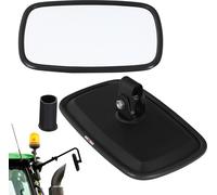 KOTARBAU® Rétroviseur de tracteur universel 14,5 x 23 cm PVC 1 pièce Rétroviseur de tracteur Camion Rétroviseur avec support Rétroviseur agricole