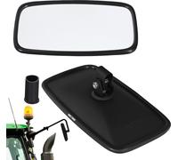 KOTARBAU® Rétroviseur de tracteur universel 28,5 x 15,5 cm PVC 1 pièce Rétroviseur de tracteur Camion Rétroviseur avec support Rétroviseur agricole
