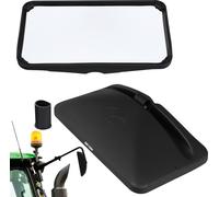 KOTARBAU® Rétroviseur de tracteur universel 30,5 x 17 cm PVC 1 pièce Rétroviseur de tracteur Camion Rétroviseur avec support Rétroviseur agricole