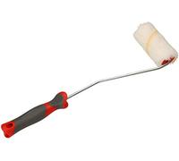 KOTARBAU® Rouleau à peinture en velours - Fil jaune x mm x mm - Avec manche prolongé - 385 mm - Rouleau à rouleau - Pour travaux de peinture et de rénovation (100 x 50 mm)