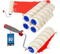 KOTARBAU® Rouleau À Peinture Fil D’Or 250 mm Avec Poignée En Caoutchouc Rouleau Pour Peindre Brosse Pour L'application De Peintures De Vernis De Résine Pour La Rénovation