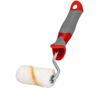 KOTARBAU® Rouleau À Peinture Fil D’Or 70 mm Avec Poignée En Caoutchouc Rouleau Pour Peindre Brosse Pour L'application De Peintures De Vernis De Résine Pour La Rénovation