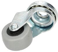 KOTARBAU Roulettes pour meubles Ø 30 mm - Pour tous les sols - Roulettes pivotantes en caoutchouc - Roulettes de transport robustes