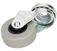 KOTARBAU Roulettes pour Meubles Ø 40 mm - Pour Tous les Sols - Pivotantes en Caoutchouc - Transport Robustes