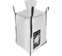 KOTARBAU® Sacs Big Bag 90x90x160cm Sacs à déchets de jardin Stabil Tablier et entonnoir de sortie 1000kg PP Sacs lourds Sacs à déchets de jardin Sacs de jardin Sacs à déchets Sacs à gravats Accessoire
