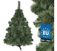 KOTARBAU® Sapin de Noël artificiel - 100 cm - Pin - Avec support en plastique - Imitation véritable - Sapin de Noël
