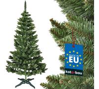 KOTARBAU® Sapin de Noël artificiel 220 cm Sapin de Noël artificiel avec support plastique Christmas Tree