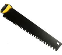 KOTARBAU® Scie à béton à gaz manuelle 700 mm 34/17 dents/dents en métal dur Scie à main de chantier à plaquettes de métal dur pour béton cellulaire Matériau de construction trempé