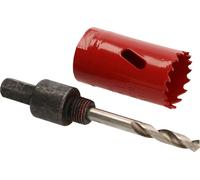 KOTARBAU Scie cloche 29mm HSS avec foret de centrage Fraise cloche Couronne de forage Scie circulaire à cloche Couronne de scie pour métal, acier inoxydable, bois, plastique