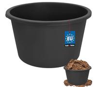 KOTARBAU® Seau à mortier Rond Noir 45 L