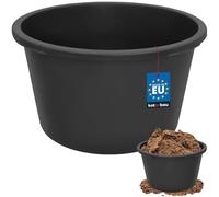 KOTARBAU® Seau à mortier Rond Noir 65 L