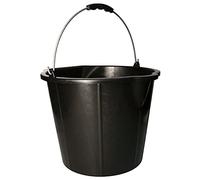 KOTARBAU® Seau en plastique, à bec verseur, 15 l, avec poignée, noir