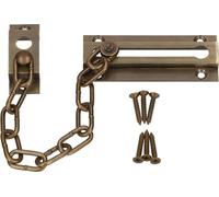 KOTARBAU® Serrure à chaîne de porte 3 couleurs Soudé Délimiteur de porte Serrure de porte Support de chaîne Protection contre l'effraction Verrouillage secondaire Serrure supplémentaire Verrouillable
