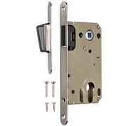 KOTARBAU® Serrure à encastrer magnétique + plaque de serrure, méthode fiable pour fermer les portes magnétique PZ