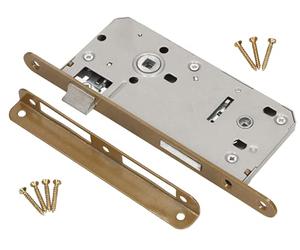 KOTARBAU ® Serrure à mortaise de porte intérieure 90x50mm, version WC universelle droite et gauche